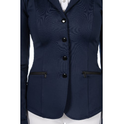 Veste de concours HKM Alison Bleu foncé Veste de concours HKM Alison Bleu foncé
