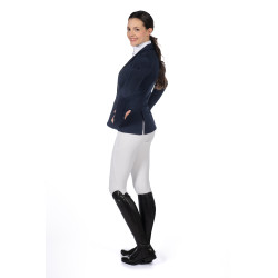 Veste de concours HKM Alison Bleu foncé Veste de concours HKM Alison Bleu foncé