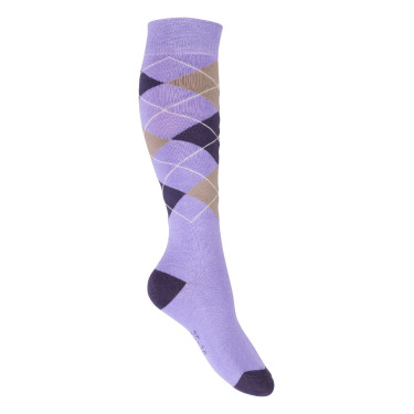 Chaussettes HKM Cardiff par 3 Violet / lilas