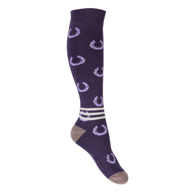 Chaussettes HKM Cardiff par 3 Violet / lilas Chaussettes HKM Cardiff par 3 Violet / lilas