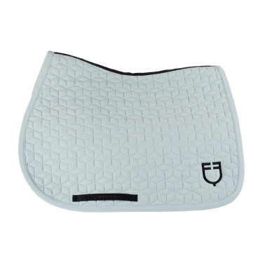 Tapis de selle de saut en matelassage cubique Equestro Tapis de selle de saut en matelassage cubique Equestro