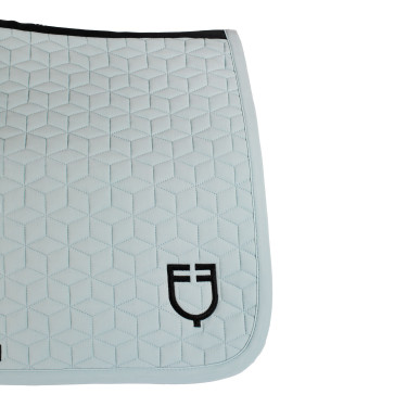 Tapis de selle de saut en matelassage cubique Equestro Tapis de selle de saut en matelassage cubique Equestro
