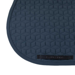 Tapis de selle de saut en matelassage cubique Equestro Marine Bleu marine Tapis de selle de saut en matelassage cubique Equestro Marine Bleu marine