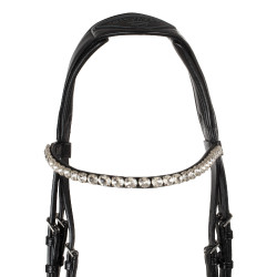Bridon en cuir de veau Starry Night Acavallo Noir Bridon en cuir de veau Starry Night Acavallo Noir