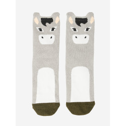 Chaussettes Mini LeMieux personnage 2 paires Donkey Multi-couleurs Chaussettes Mini LeMieux personnage 2 paires Donkey Multi-couleurs