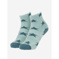 Chaussettes LeMieux Fluffies Sasha Star Bleu atlantique