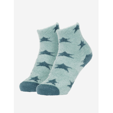 Chaussettes LeMieux Fluffies Sasha Star Petrol Chaussettes LeMieux Fluffies Sasha Star Petrol