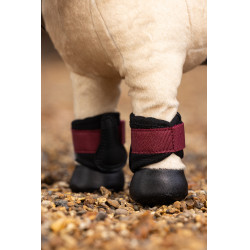 Guêtres pour jouet Mini Poney LeMieux Ember Bordeaux