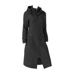 Manteau d'équitation LeMieux léger et imperméable Amélie Noir Manteau d'équitation LeMieux léger et imperméable Amélie Noir