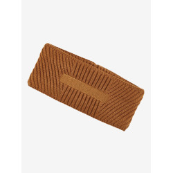 Bandeau LeMieux Clara en tricot Ginger Marron Bandeau LeMieux Clara en tricot Ginger Marron