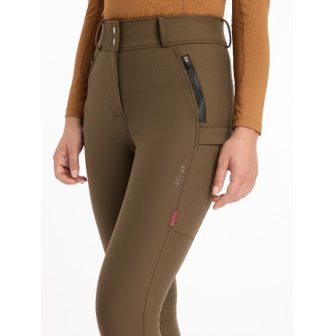 Pantalon LeMieux Drytex Waterproof basanes Alpine Marron