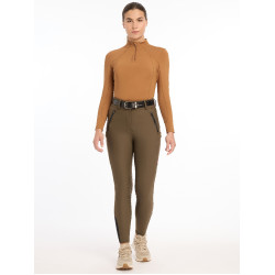 Pantalon LeMieux Drytex Waterproof basanes Alpine Marron