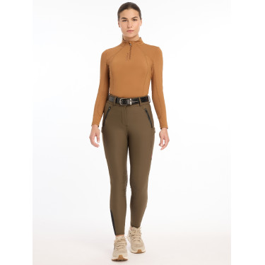 Pantalon LeMieux Drytex Waterproof basanes Alpine Marron