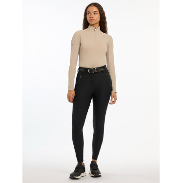 LeMieux Drytex Waterproof rijbroek met kniestukken Zwart