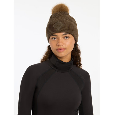 Bonnet LeMieux Lila met pompon Bonnet LeMieux Lila met pompon