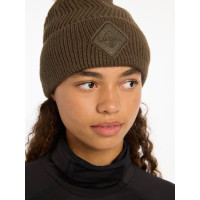 Bonnet LeMieux Lila met pompon Alpine Bruin Bonnet LeMieux Lila met pompon Alpine Bruin