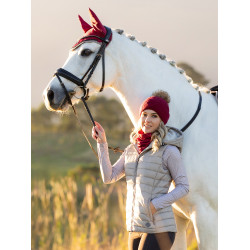 Bonnet LeMieux Lila à pompon Ember Bordeaux Bonnet LeMieux Lila à pompon Ember Bordeaux