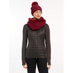 Bonnet LeMieux Lila à pompon Ember Bordeaux Bonnet LeMieux Lila à pompon Ember Bordeaux