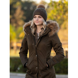 Bonnet LeMieux LM à pompon Alpine Marron