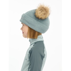 Bonnet Mini LeMieux Clara gebreid Gletsjer Blauw Bonnet Mini LeMieux Clara gebreid Gletsjer Blauw