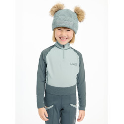 Bonnet Mini LeMieux Clara gebreid Gletsjer Blauw Bonnet Mini LeMieux Clara gebreid Gletsjer Blauw