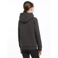 Fleece gevoerde hoodie LeMieux Hollie Young Rider Atlantisch blauw Fleece gevoerde hoodie LeMieux Hollie Young Rider Atlantisch blauw