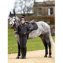 Sweat à capuche doublé polaire LeMieux Hollie Young Rider Cinder Bordeaux