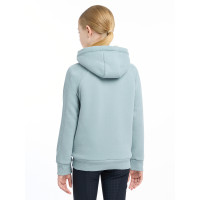 Fleece gevoerde hoodie LeMieux Hollie Young Rider Atlantisch blauw