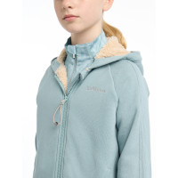 Fleece gevoerde hoodie LeMieux Hollie Young Rider Atlantisch blauw