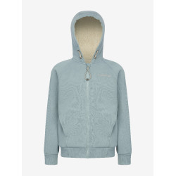 Fleece gevoerde hoodie LeMieux Hollie Young Rider Gletsjer Blauw