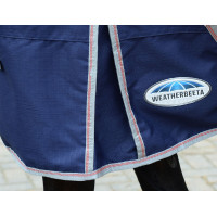 Couverture Weatherbeeta ComFiTec Essential Combo 220 g Marine / argent / rouge Bleu Couverture Weatherbeeta ComFiTec Essential Combo 220 g Marine / argent / rouge Bleu