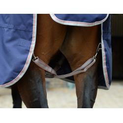 Weatherbeeta ComFiTec Essential Combo 220 g deken Marine / zilver / rood Blauw