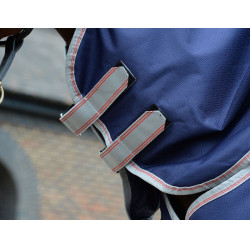 Weatherbeeta ComFiTec Essential Combo 220 g deken Marine / zilver / rood Blauw