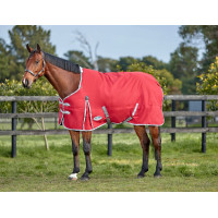 Weatherbeeta ComFiTec Classic 220 g deken Rood / zilver / marineblauw Weatherbeeta ComFiTec Classic 220 g deken Rood / zilver / marineblauw