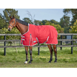 Weatherbeeta ComFiTec Classic 220 g deken Rood / zilver / marineblauw