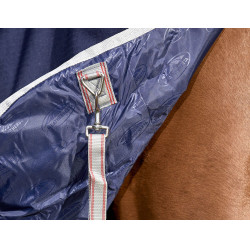 Weatherbeeta ComFiTec Essential deken Marine / zilver / rood Blauw Weatherbeeta ComFiTec Essential deken Marine / zilver / rood Blauw