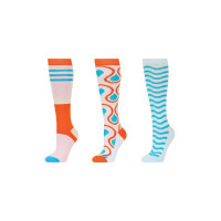 Chaussettes Dublin par 3 Choc des couleurs Chaussettes Dublin par 3 Choc des couleurs