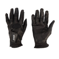 Gants d'équitation Dublin pour le saut d'obstacles Noir Gants d'équitation Dublin pour le saut d'obstacles Noir