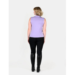 Polo Dublin sans manches Sammy Mauve Polo Dublin sans manches Sammy Mauve