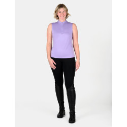 Polo Dublin sans manches Sammy Mauve Polo Dublin sans manches Sammy Mauve