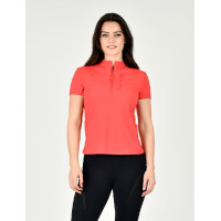 Polo Weatherbeeta manches courtes Rome Rouge doux / amer