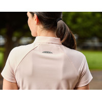 Polo Weatherbeeta korte mouwen Rome Blush Roze Polo Weatherbeeta korte mouwen Rome Blush Roze