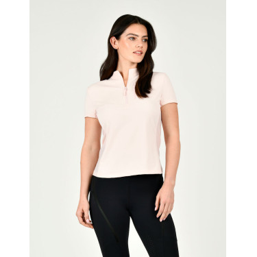 Polo Weatherbeeta korte mouwen Rome Blush Roze