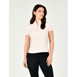 Polo Weatherbeeta manches courtes Rome Blush Rose