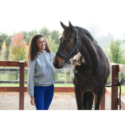 Dublin Camille hoodie GemĂȘleerd grijs Dublin Camille hoodie GemĂȘleerd grijs