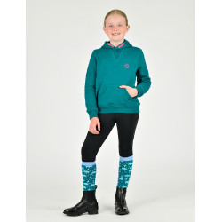 Kinderhoodie Dublin Camille Diep meer Groen Kinderhoodie Dublin Camille Diep meer Groen