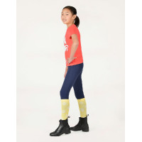 T-shirt Dublin enfant Tilly Cheval arc-en-ciel corail Orange T-shirt Dublin enfant Tilly Cheval arc-en-ciel corail Orange