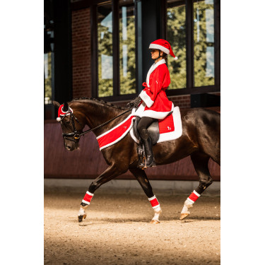 Toque de Noël pour casque Horze Toque de Noël pour casque Horze
