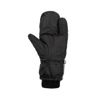 Reflecterende 3-vinger wanten Horze Donker reflecterend zilver