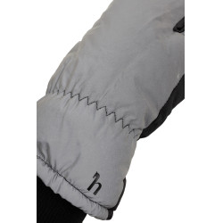 Reflecterende 3-vinger wanten Horze Reflecterend zilver